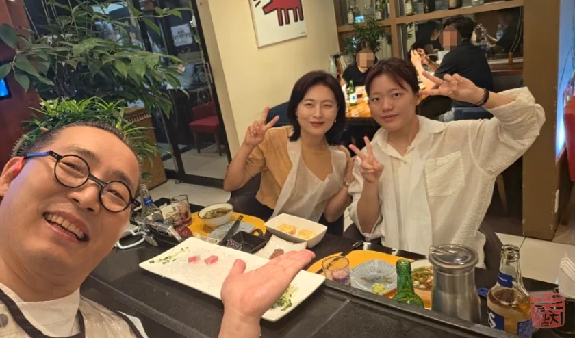 야구라는 공통 취미로 즐거움을 더한 모녀의 외식, 잠실 방이동 골드참치 방문기