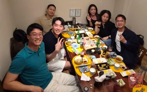 틱톡 사장님과 부사장님, 한국지사장님의 골드참치 방이점 방문에 감사드립니다.